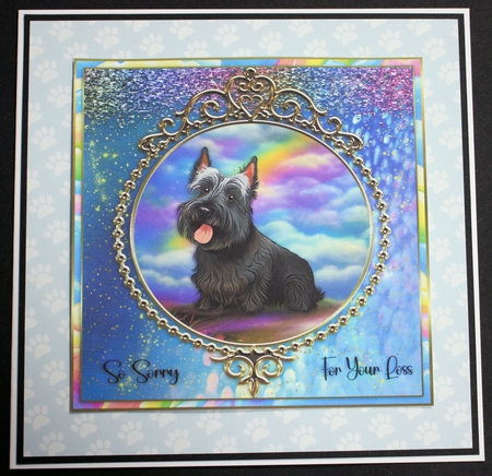 Rainbow Bridge Pet Loss Scotty by Marion Kimberley-Scott