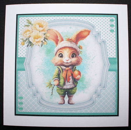 Gardening Bunny by Marion Kimberley-Scott