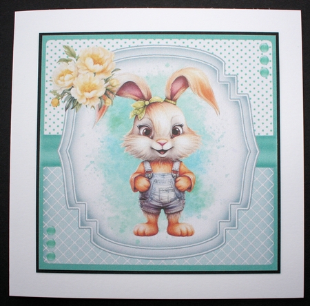 Gardening Bunny by Marion Kimberley-Scott