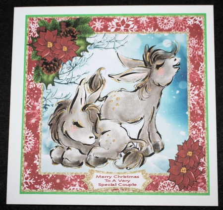 Christmas Little Donkies - Mini Kit by Marion Kimberley-Scott