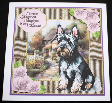 Scottie dog card front 1 by Marion Kimberley-Scott