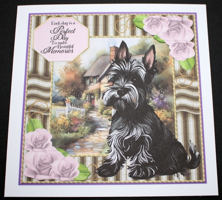 Scottie dog card front 4 by Marion Kimberley-Scott