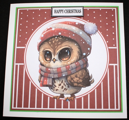 CHRISTMAS OWL by Marion Kimberley-Scott