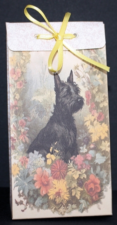 Floral Scottie pinch bag 4 by Marion Kimberley-Scott