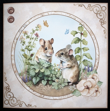 Woodland Mice by Marion Kimberley-Scott