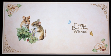 Woodland Mice by Marion Kimberley-Scott
