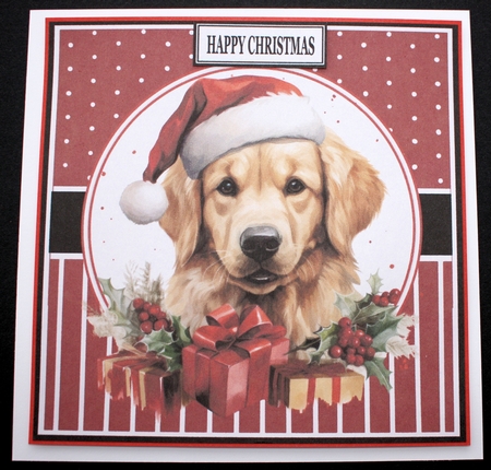 CHRISTMAS DOG 3 by Marion Kimberley-Scott