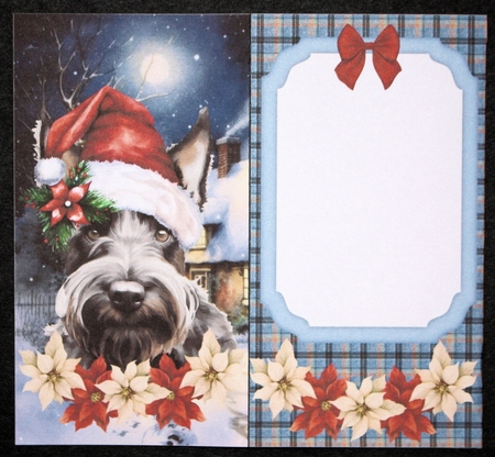 Scottish terrier Christmas money wallet(no verse) 3 by Marion Kimberley-Scott