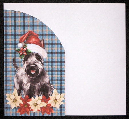 Christmas Scottish terrier money/voucher wallet(with verse) 4 by Marion Kimberley-Scott