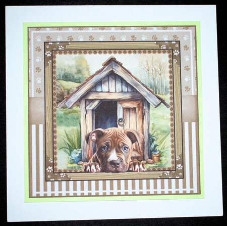 Peeking Dogs 06 Mini Page Kit by Marion Kimberley-Scott