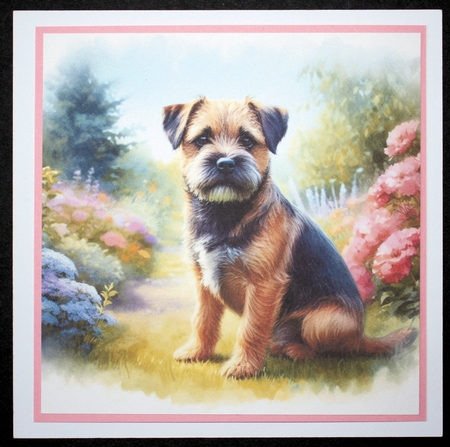 Summer Garden Dog 9 by Marion Kimberley-Scott