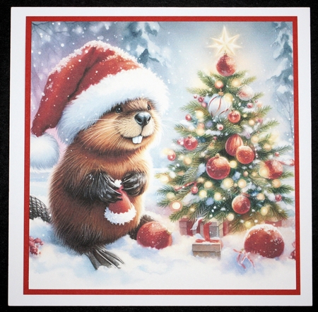 Christmas Beavers by Marion Kimberley-Scott