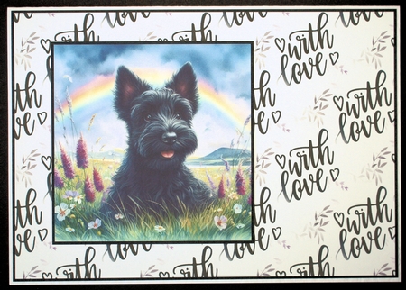 Summer Meadow Scottie by Marion Kimberley-Scott