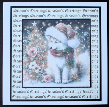 Christmas Wolfs by Marion Kimberley-Scott