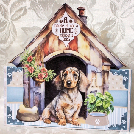 The Dog House Tent Card Kit by Marion Kimberley-Scott