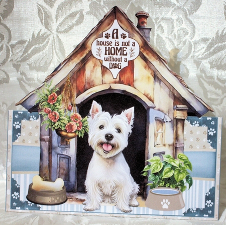 The Dog House 02 Tent Card Kit by Marion Kimberley-Scott