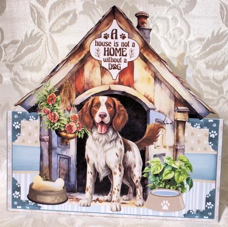 The Dog House 03 Tent Card Kit by Marion Kimberley-Scott