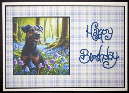 BlueBell Wood Dogs 4 by Marion Kimberley-Scott