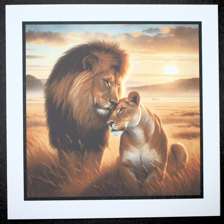 King & Queen Of The Savanna by Marion Kimberley-Scott