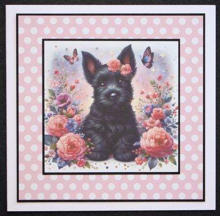 Enchanted Whimsical Garden Pups 3 by Marion Kimberley-Scott