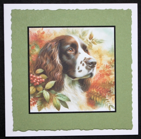 Autumn Working Forest Dogs 1 by Marion Kimberley-Scott