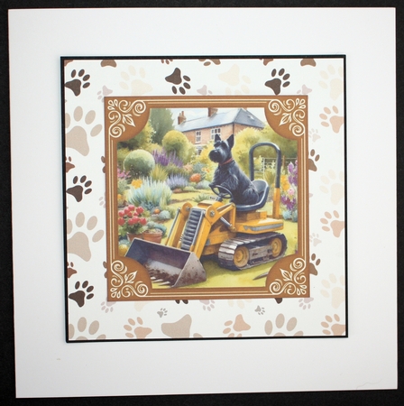 6 The dogs digging the garden again toppers 1 by Marion Kimberley-Scott