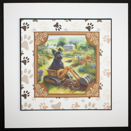 6 The dogs digging the garden again toppers 2 by Marion Kimberley-Scott