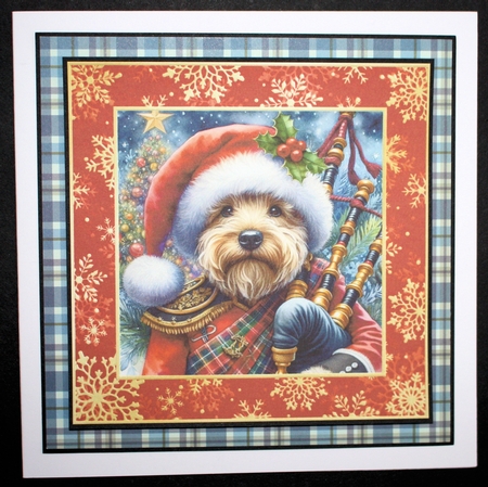 3 The Christmas piper card front/toppers 2 by Marion Kimberley-Scott