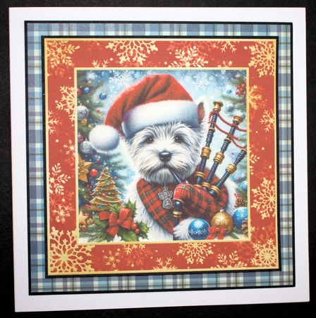 3 The Christmas piper card front/toppers 7 by Marion Kimberley-Scott