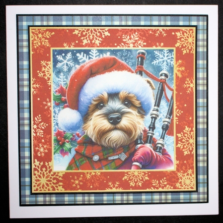 3 The Christmas piper card front/toppers 8 by Marion Kimberley-Scott