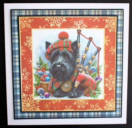 3 The Christmas piper card front/toppers 9 by Marion Kimberley-Scott