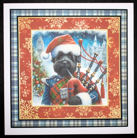 3 The Christmas piper card front/toppers 12 by Marion Kimberley-Scott