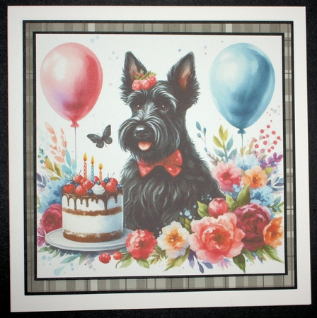 10 Birthday cake pup backgrounds kit 1 by Marion Kimberley-Scott
