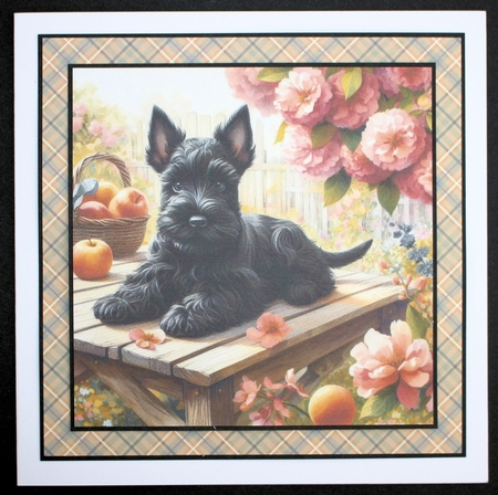 Blooming Garden Pups 4 by Marion Kimberley-Scott