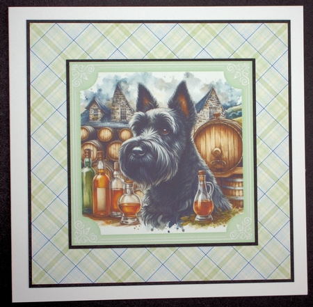 6 Whisky Scottie toppers by Marion Kimberley-Scott