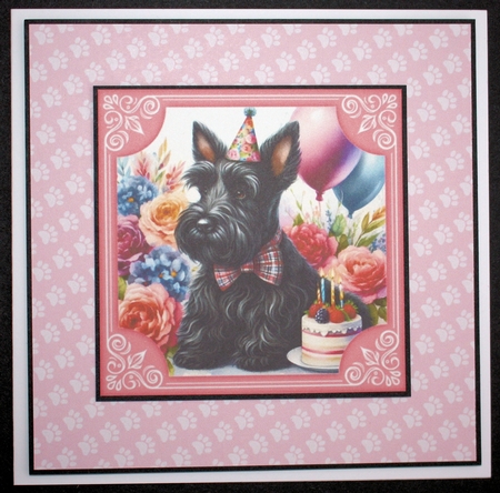 6 Birthday pup toppers 2 by Marion Kimberley-Scott