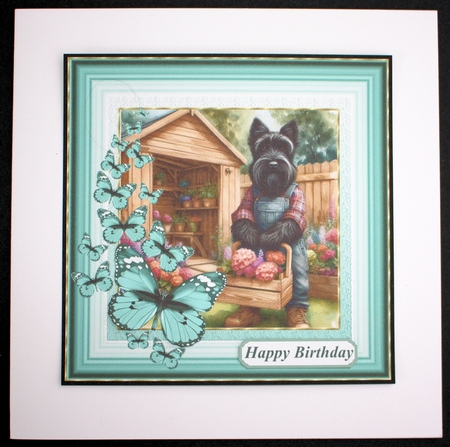 Scottie gardener card front 4 by Marion Kimberley-Scott