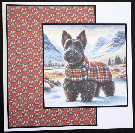 Highland Winter Walk Dogs 5 by Marion Kimberley-Scott