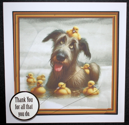 My New Family Fan Pyramid Topper by Marion Kimberley-Scott