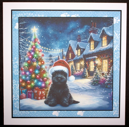 Christmas Tree Pups 6 by Marion Kimberley-Scott
