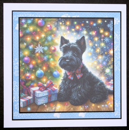 O Christmas Tree Dogs 10 by Marion Kimberley-Scott