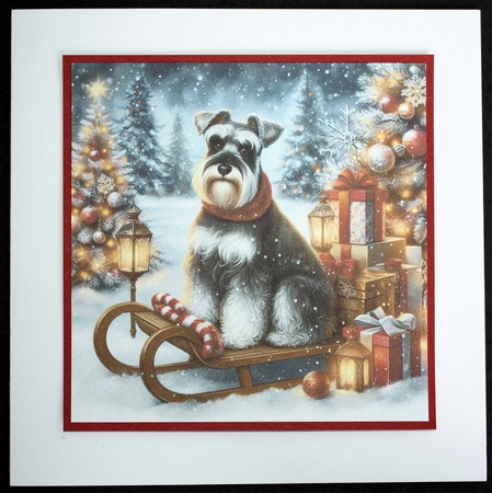 Christmas Sleigh Dogs 9 by Marion Kimberley-Scott