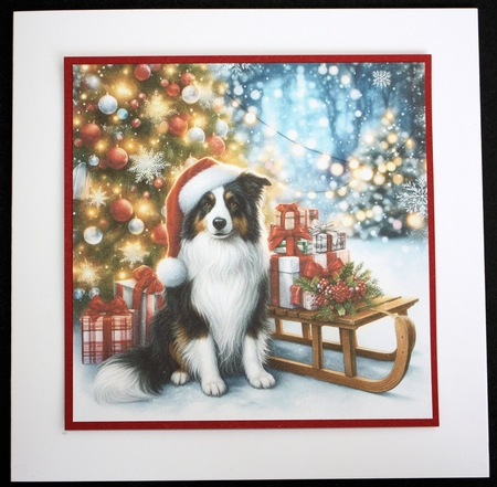 Christmas Sleigh Dogs 14 by Marion Kimberley-Scott