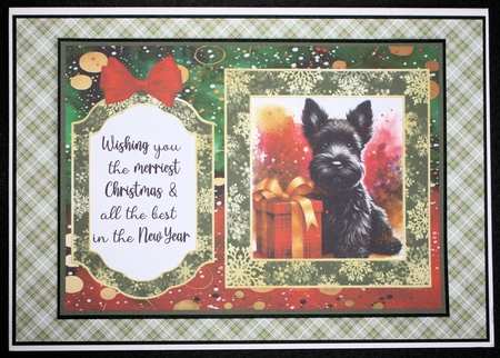 2 7x5 aprox Christmas Scottie card fronts 3 by Marion Kimberley-Scott