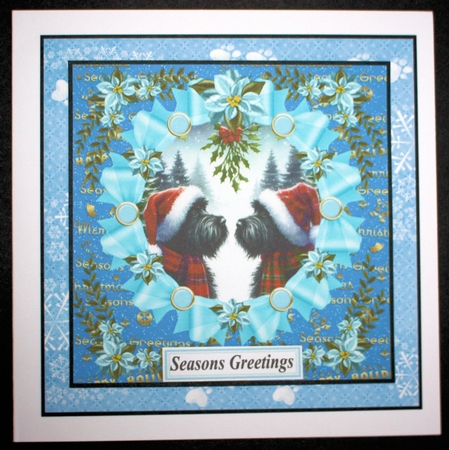 Christmas Scotties card front 8 by Marion Kimberley-Scott
