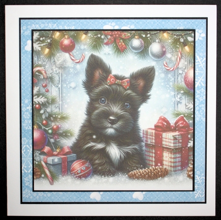 Christmas Gift Pups 12 by Marion Kimberley-Scott