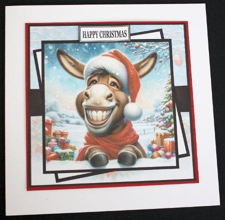 CHRISTMAS DONKEY 1 - RELATIVES by Marion Kimberley-Scott