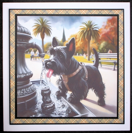 Thirsty Pooch 4 by Marion Kimberley-Scott
