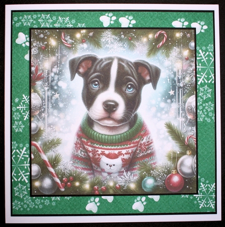 Christmas Jumper Pups 8 by Marion Kimberley-Scott