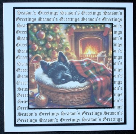 Festive Snooze Pups 7 by Marion Kimberley-Scott